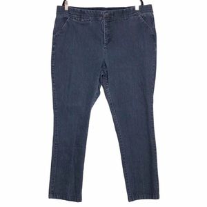 Cj BANKS - Women’s Signature Comfort Medium Wash Tapered Leg Jeans - Size 20W